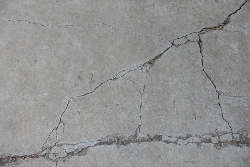 Broken Concrete Patching